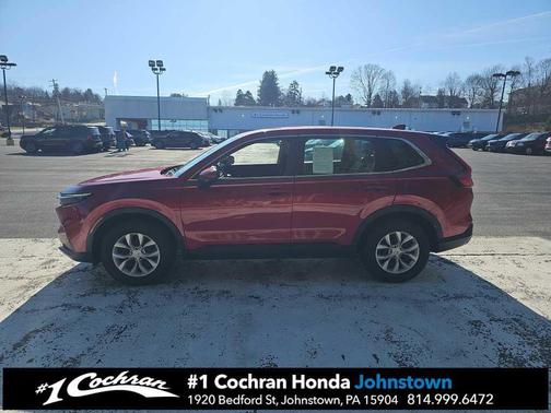 Radiant Red Metallic 2024 Honda CR-V LX AWD