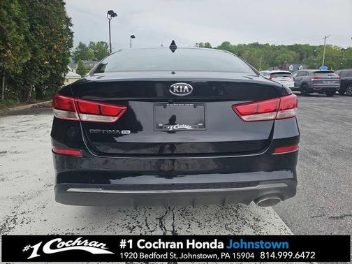 Ebony Black 2019 Kia Optima LX