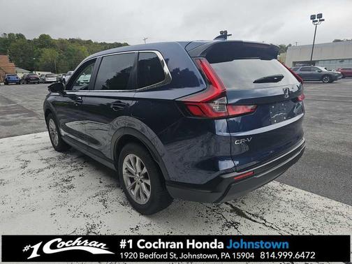 Canyon River Blue Metallic 2024 Honda CR-V EX AWD