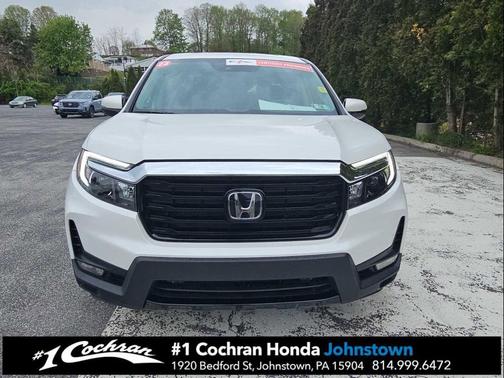 Platinum White Pearl 2023 Honda Ridgeline RTL-E