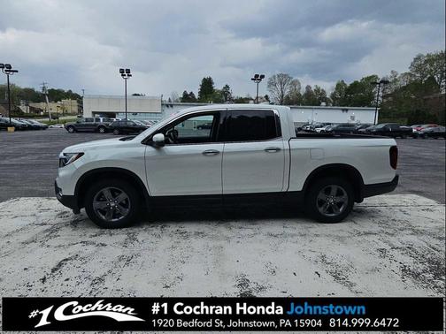 Platinum White Pearl 2023 Honda Ridgeline RTL-E