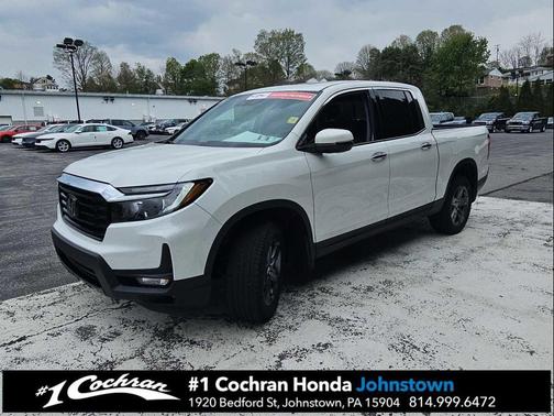 Platinum White Pearl 2023 Honda Ridgeline RTL-E