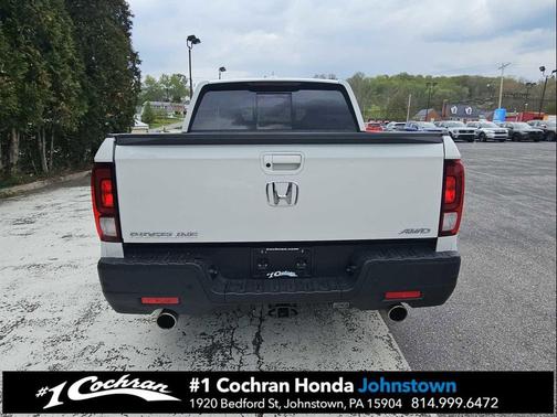 Platinum White Pearl 2023 Honda Ridgeline RTL-E