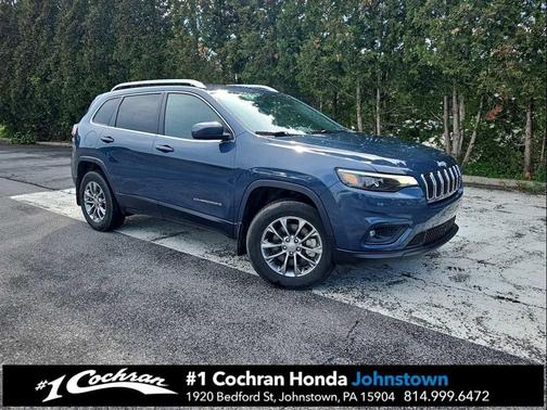 Slate Blue Pearlcoat 2021 Jeep Cherokee Latitude Plus