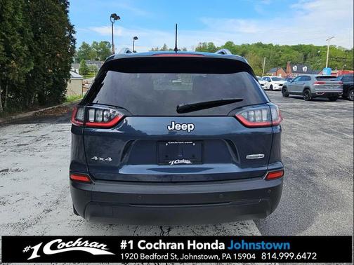 Slate Blue Pearlcoat 2021 Jeep Cherokee Latitude Plus