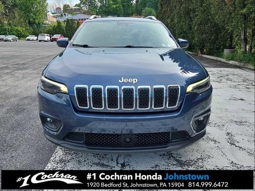 Slate Blue Pearlcoat 2021 Jeep Cherokee Latitude Plus