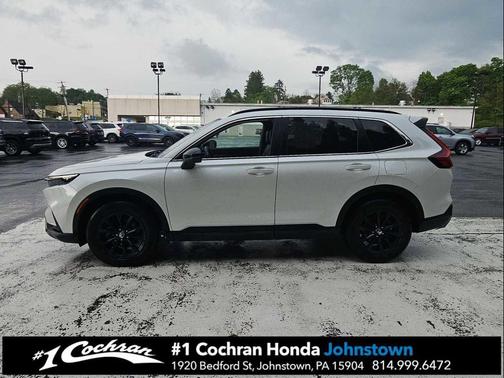 Platinum White Pearl 2024 Honda CR-V Hybrid Sport AWD