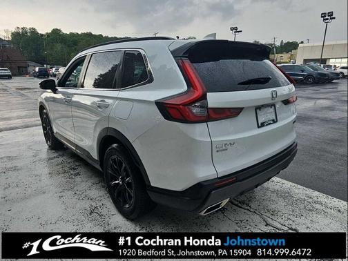 Platinum White Pearl 2024 Honda CR-V Hybrid Sport AWD
