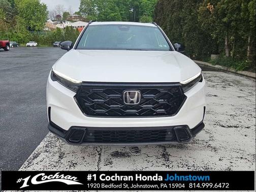 Platinum White Pearl 2024 Honda CR-V Hybrid Sport AWD