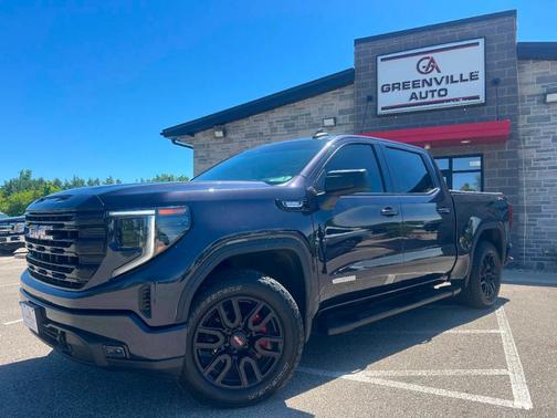 Gray 2022 GMC Sierra 1500 Elevation 4x4 4dr Crew Cab 5.8 ft. SB