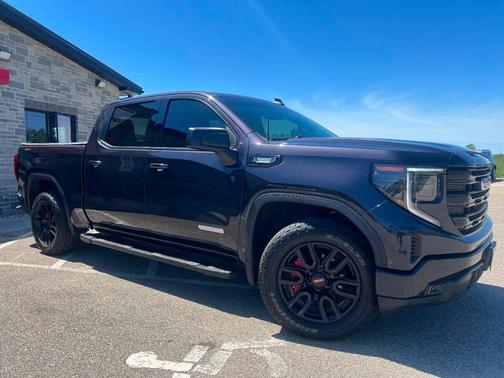 Gray 2022 GMC Sierra 1500 Elevation 4x4 4dr Crew Cab 5.8 ft. SB