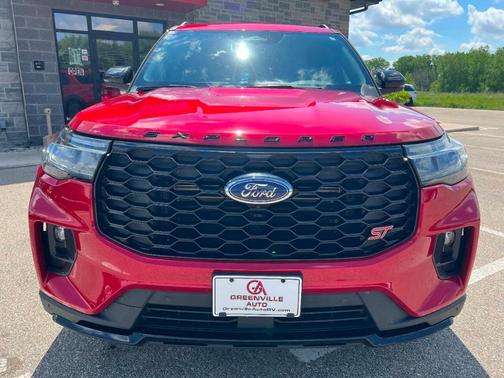 Red 2025 Ford Explorer ST AWD 4dr SUV