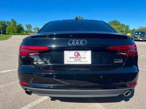 Black 2017 Audi A4 2.0T quattro Premium AWD 4dr Sedan 7A