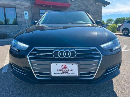 Black 2017 Audi A4 2.0T quattro Premium AWD 4dr Sedan 7A