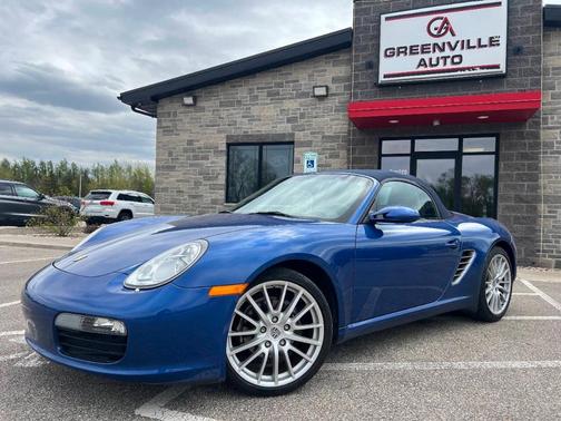 Blue 2008 Porsche Boxster Base 2dr Convertible