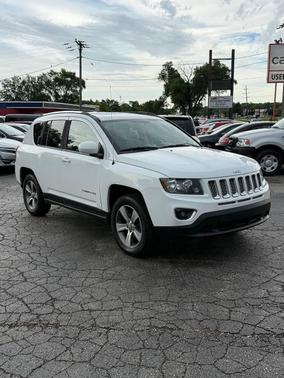 Bright White Clearcoat 2017 Jeep Compass High Altitude