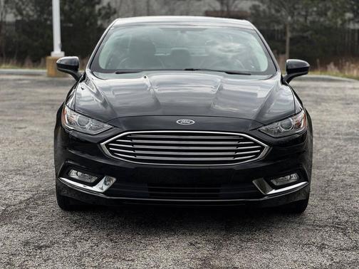Shadow Black 2017 Ford Fusion SE