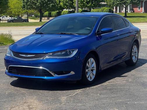 Vivid Blue Pearlcoat 2015 Chrysler 200 C