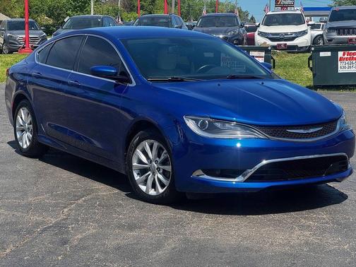 Vivid Blue Pearlcoat 2015 Chrysler 200 C