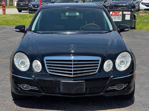 Black 2008 Mercedes-Benz E-Class 4MATIC