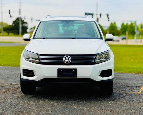 Pure White 2017 Volkswagen Tiguan 2.0T Wolfsburg Edition