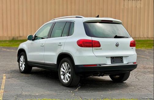 Pure White 2017 Volkswagen Tiguan 2.0T Wolfsburg Edition