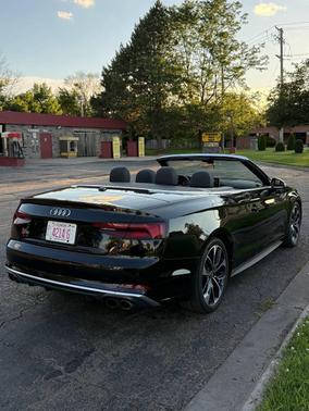 Mythos Black Metallic/Black Roof 2018 Audi S5 3.0T Prestige