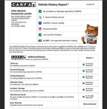 2006 Lincoln Navigator Luxury