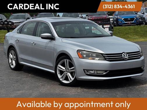 Reflex Silver Metallic 2013 Volkswagen Passat 3.6 SEL Premium