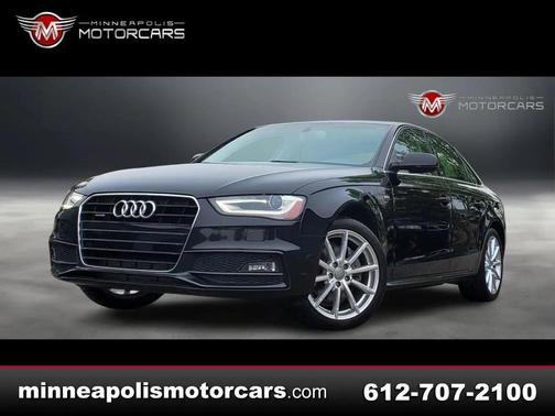 Black 2016 Audi A4 2.0T Premium Plus