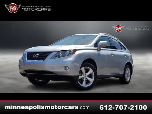 Silver 2010 Lexus RX 350 Base
