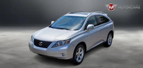 Silver 2010 Lexus RX 350 Base