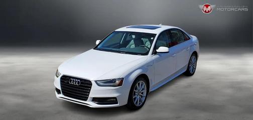 White 2015 Audi A4 2.0T Premium Plus