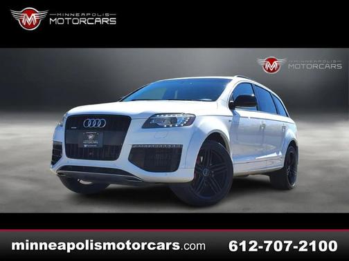 White 2015 Audi Q7 TDI Prestige Quattro Sport Style Plus