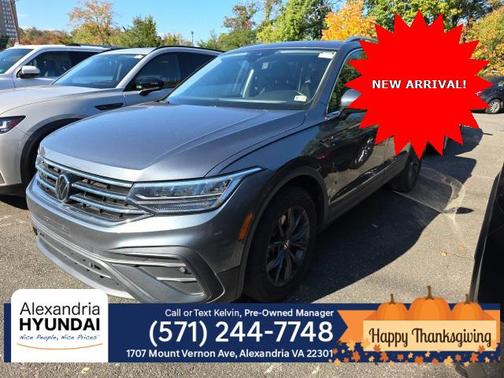 2022 Volkswagen Tiguan 2.0T SE 4MOTION