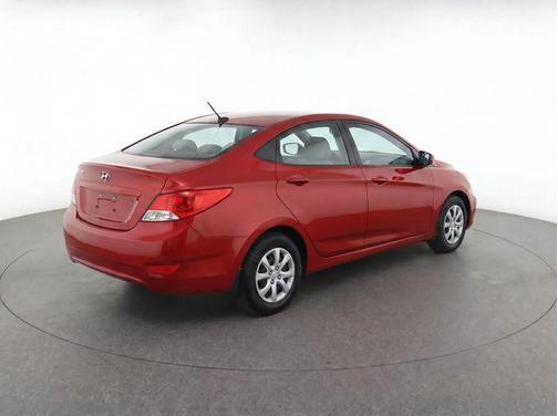 Boston Red Metallic 2013 Hyundai Accent GLS