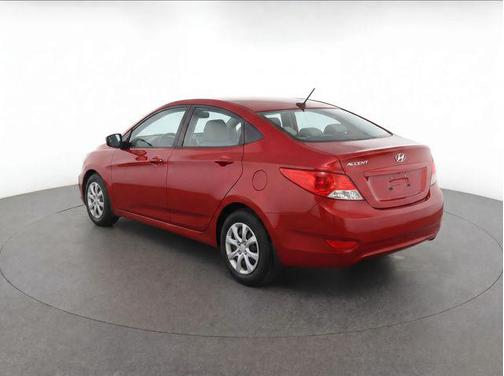 Boston Red Metallic 2013 Hyundai Accent GLS