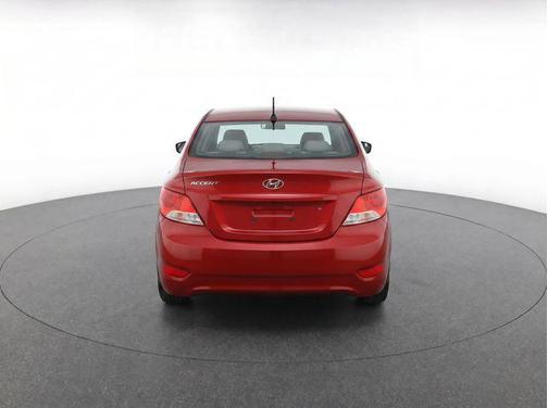 Boston Red Metallic 2013 Hyundai Accent GLS