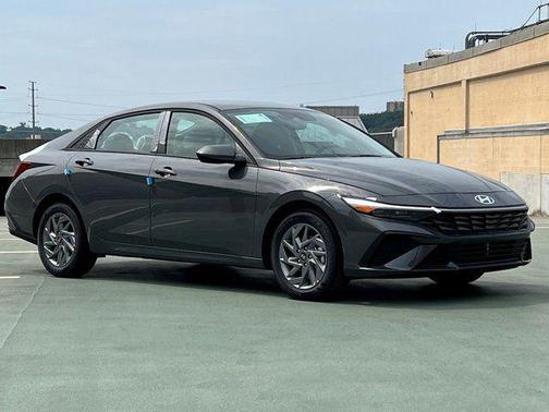Ecotronic Gray 2025 Hyundai ELANTRA HEV Blue