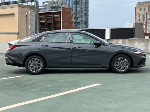Ecotronic Gray 2025 Hyundai ELANTRA HEV Blue