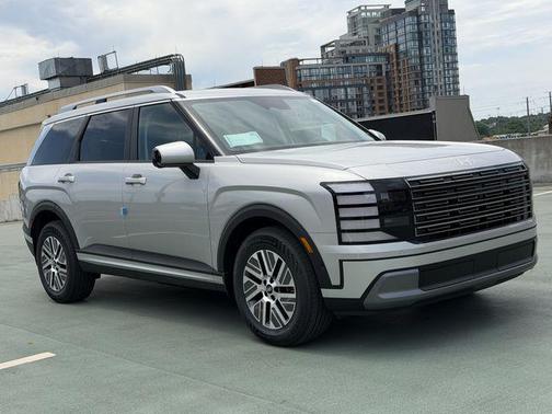 Typhoon Silver Metallic 2026 Hyundai Palisade Hybrid SEL Premium 7P
