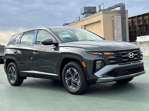 Amazon Gray 2026 Hyundai TUCSON Hybrid Blue SE