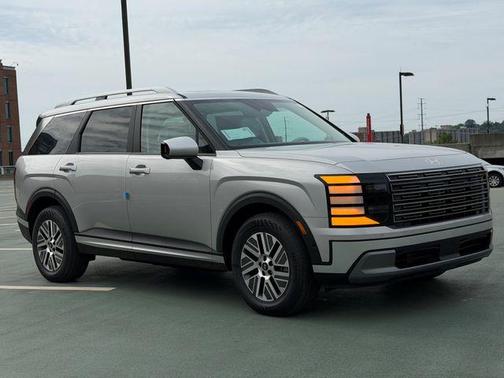 Typhoon Silver Metallic 2026 Hyundai Palisade Hybrid SEL Premium 7P