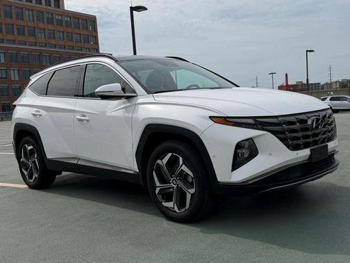 Serenity White Pearl 2023 Hyundai TUCSON Limited