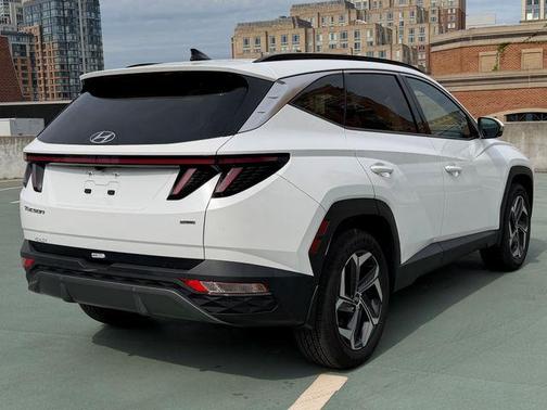 Serenity White Pearl 2023 Hyundai TUCSON Limited