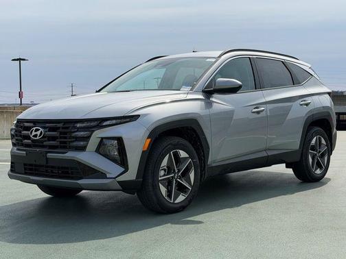 Shimmering Silver 2026 Hyundai TUCSON Hybrid SEL