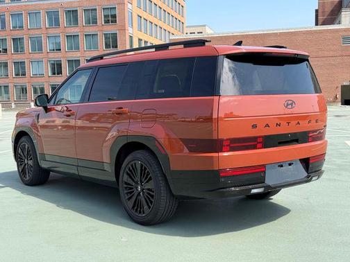 Terracotta Orange 2026 Hyundai SANTA FE HEV Calligraphy