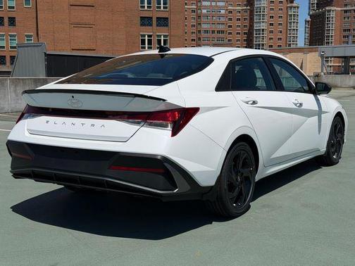 Serenity White 2026 Hyundai ELANTRA Sport