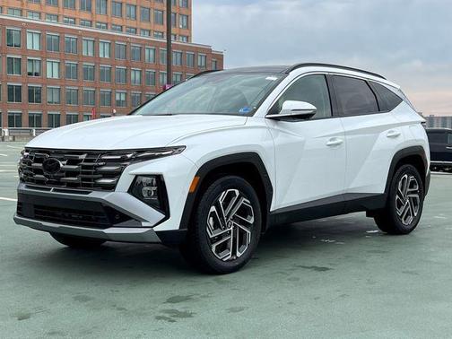 Creamy White Pearl 2026 Hyundai TUCSON Hybrid Limited