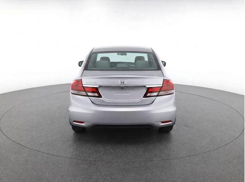 Alabaster Silver Metallic 2014 Honda Civic LX